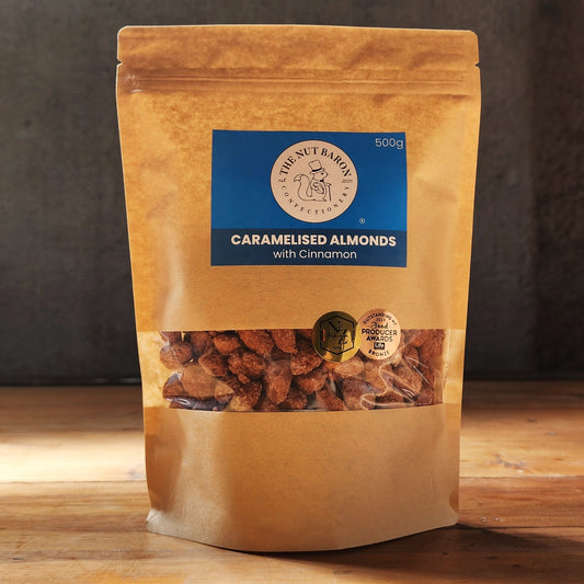 Caramelised Almonds with Cinnamon 500g