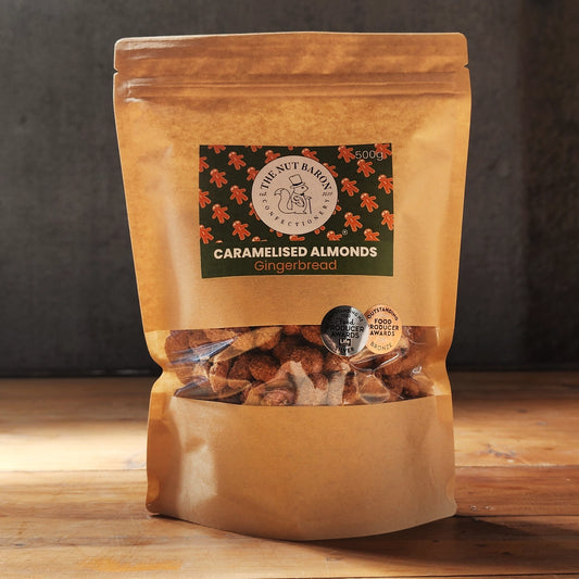 Caramelised Almonds - Gingerbread 500g