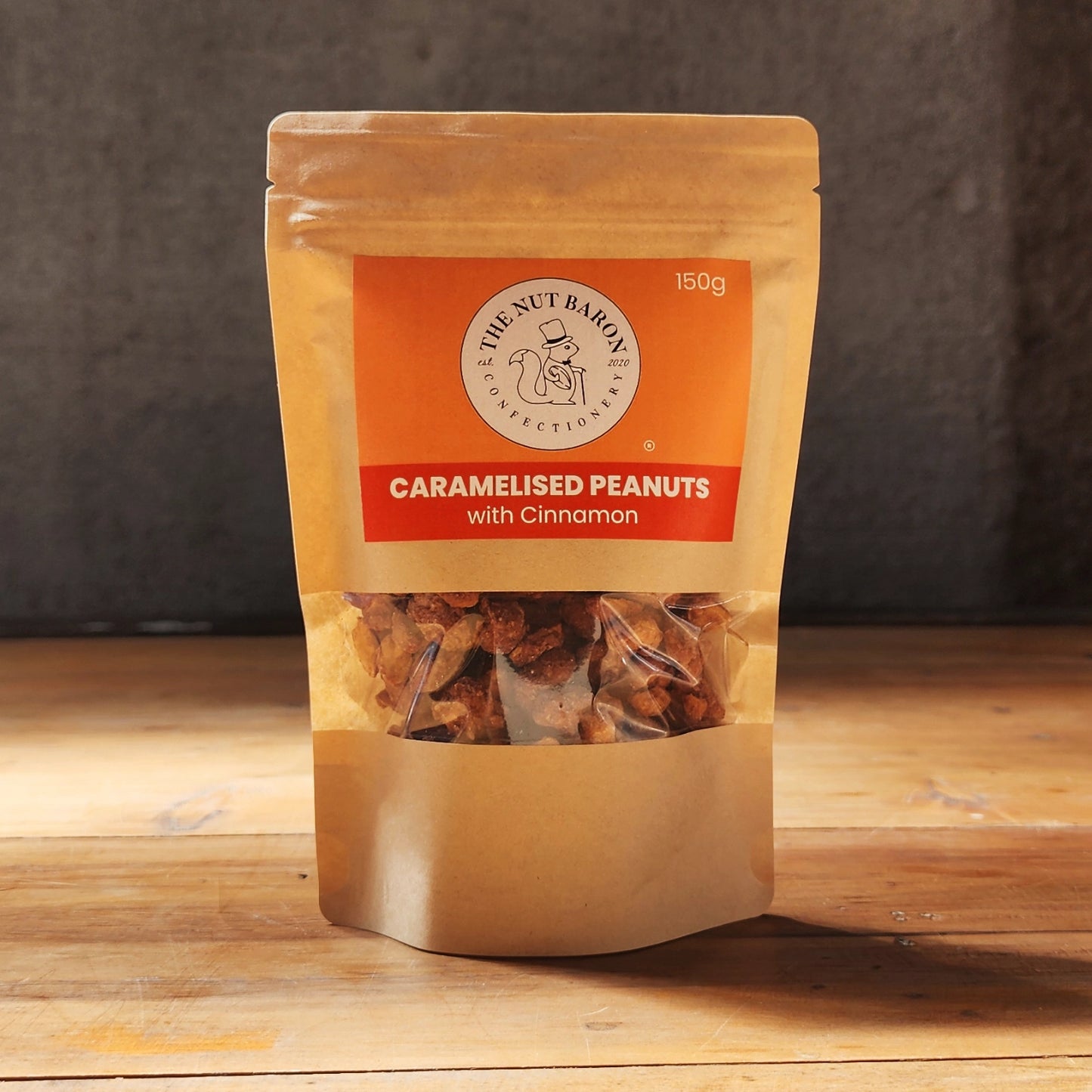 Caramelised Peanuts  with Cinnamon 150g