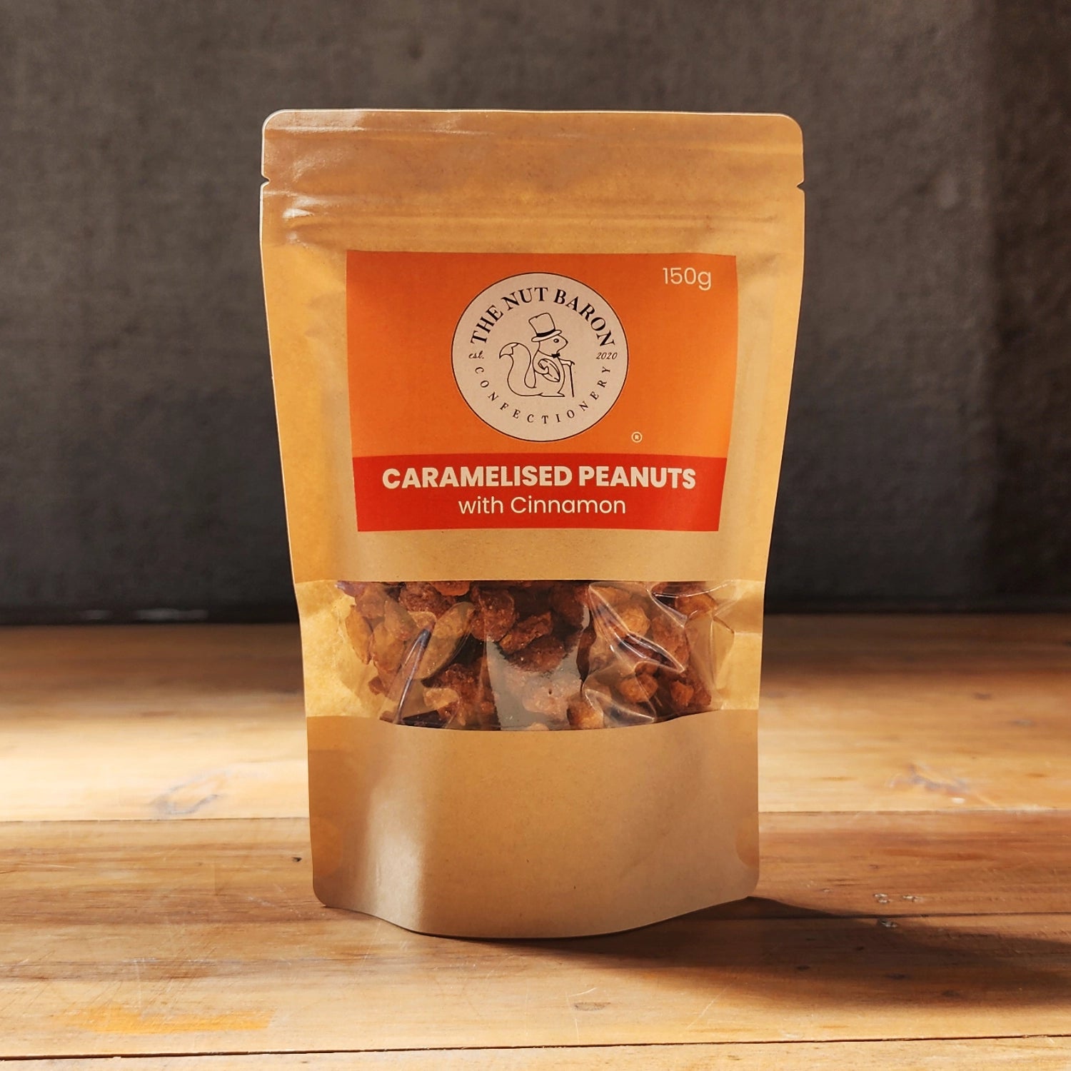 Caramelised Peanuts  with Cinnamon 150g