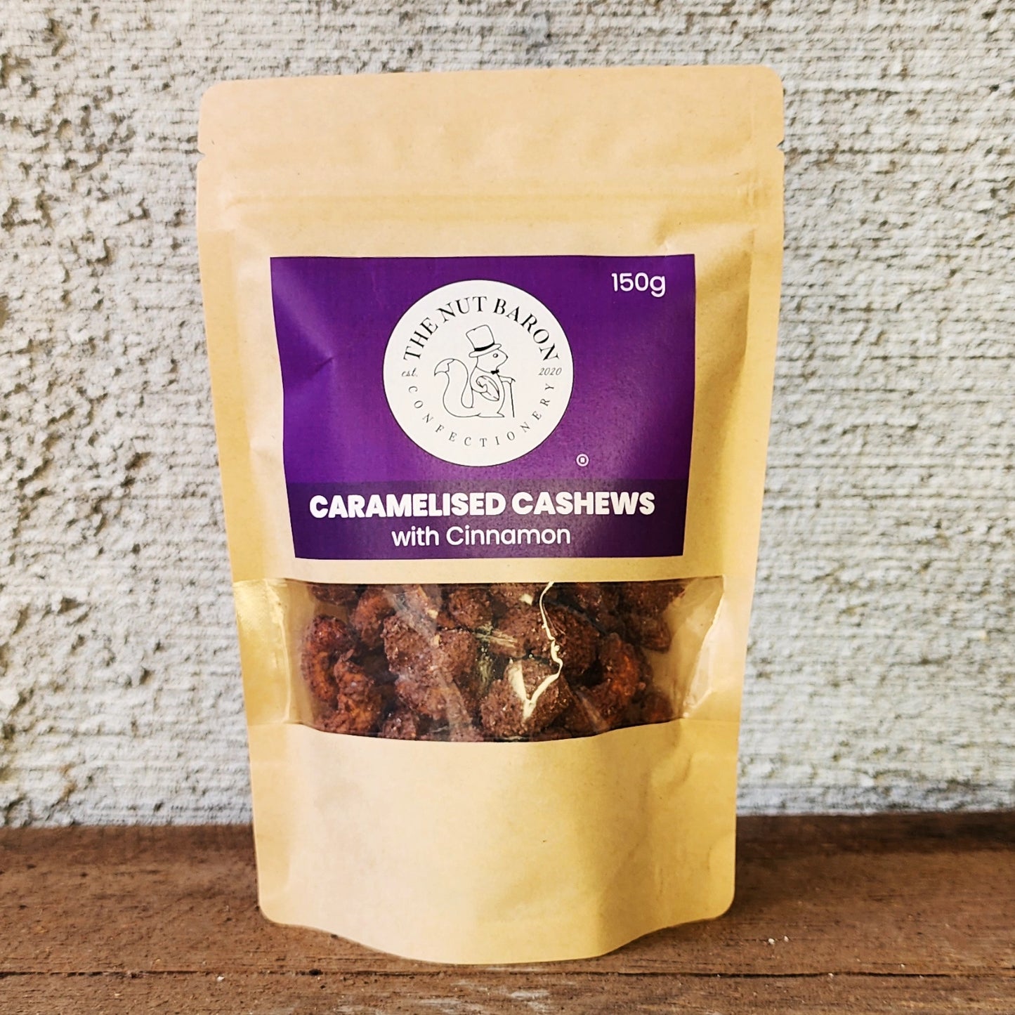 Caramelised Cashews with Cinnamon