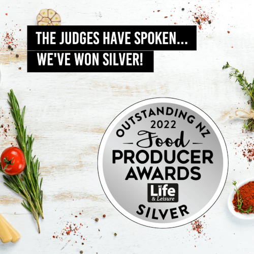 2022 Silver Outstanding NZ Food Producer Award